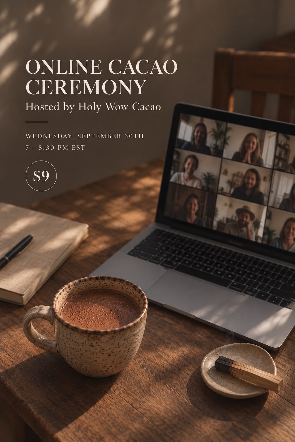 Online Cacao Ceremony | Sept 30, 2026