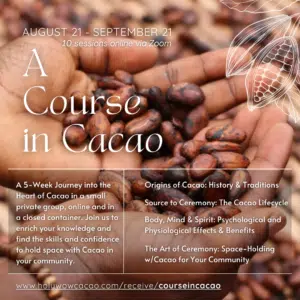 A Course in Cacao - Live online